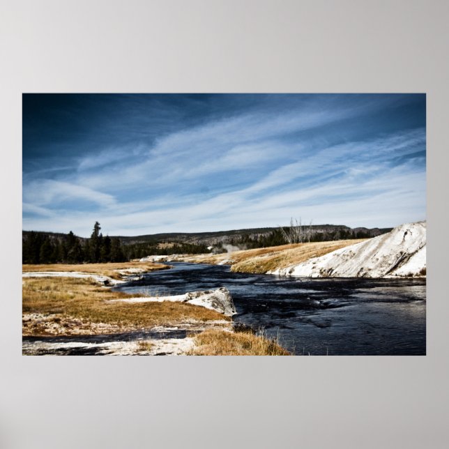 Poster Firehole River Print (Frente)