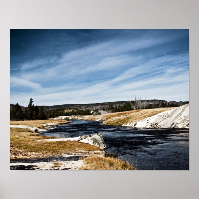 Poster Firehole River Print (Frente)