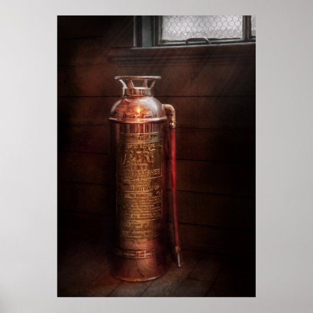 Poster Fireman - Alerta (Frente)