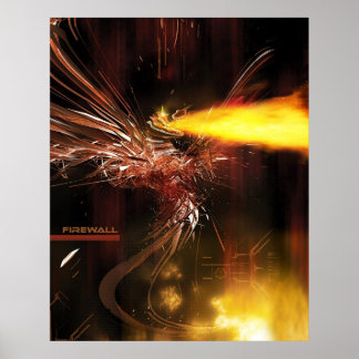 Poster Firewall por Lightform