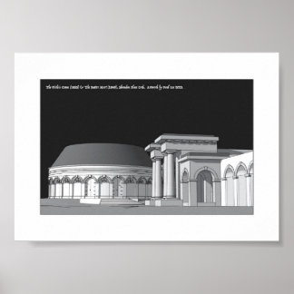 Poster Firkin Crane & Butter Mart, Cork CIty Irlanda