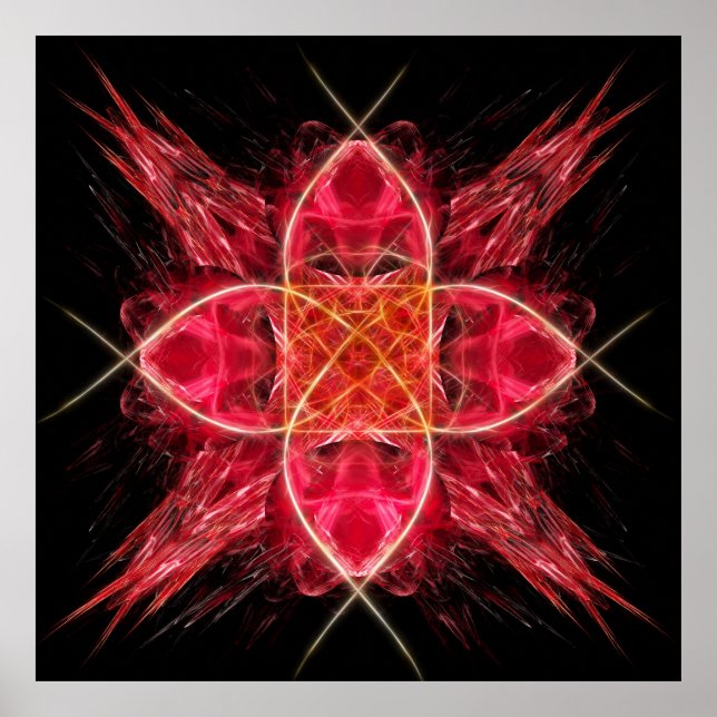 Pôster First Chakra - Muladhara - Suporte à Raiz (Frente)