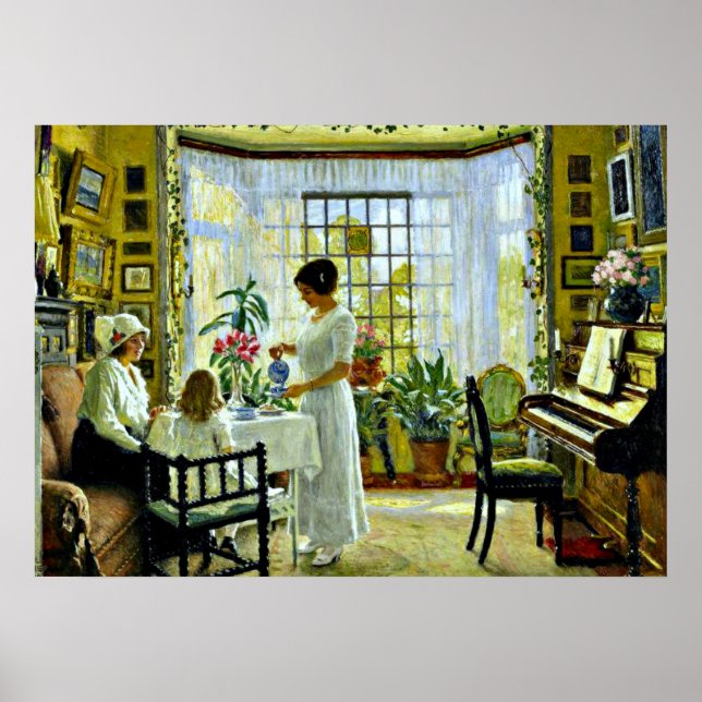 Pôster Fischer - Tarde Chá (Frente)