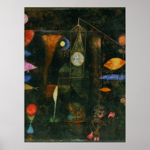Poster Fish Magic - Paul Klee
