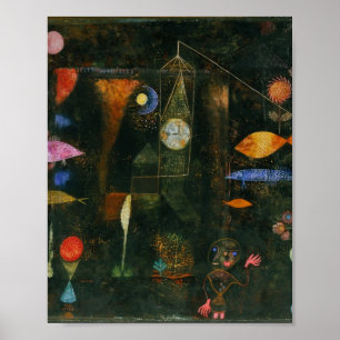 Poster Fish Magic - Paul Klee
