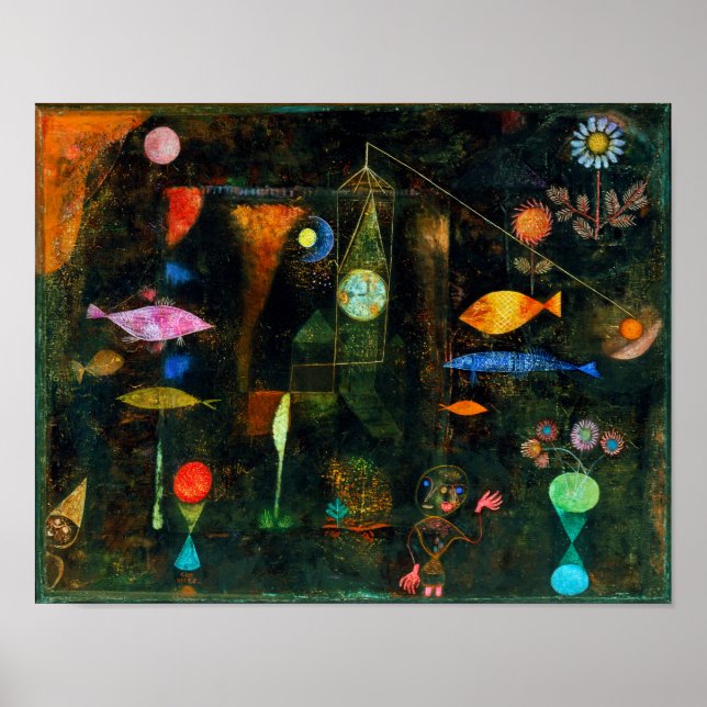 Poster Fish Magic, Paul Klee (Frente)