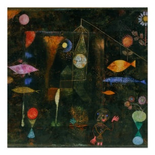 Pôster Fish Magic - Paul Klee