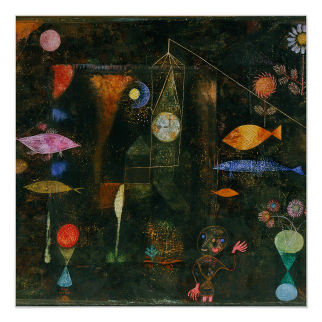Pôster Fish Magic - Paul Klee (Frente)
