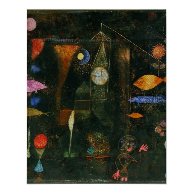 Pôster Fish Magic - Paul Klee (Frente)