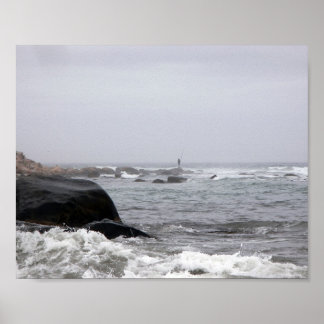 Pôster Fishing in the Mist