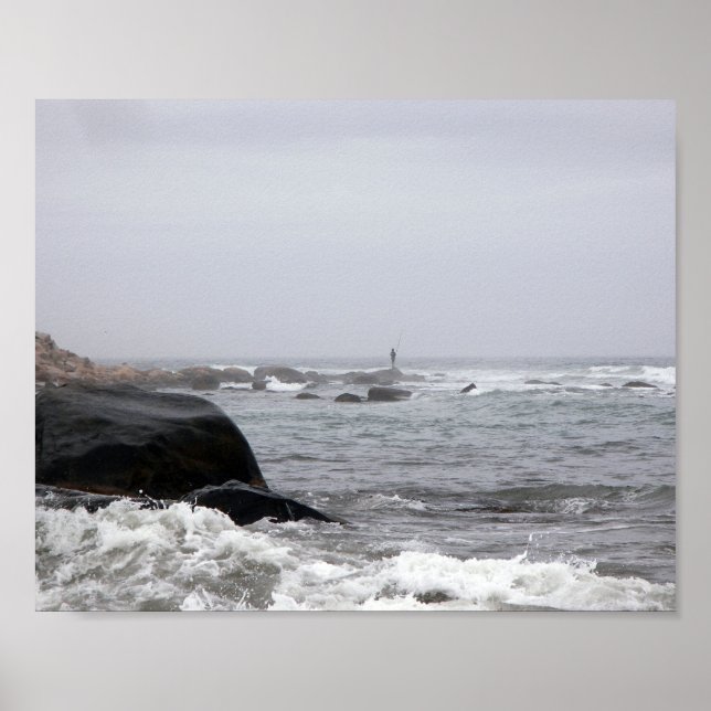 Pôster Fishing in the Mist (Frente)