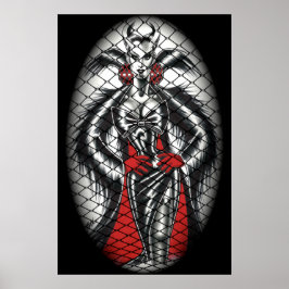 Poster Fishnet Vamp