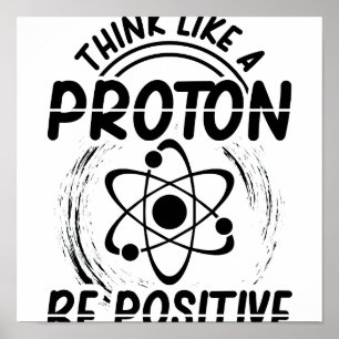 Poster Física do Proton   Presente para a profissão de es
