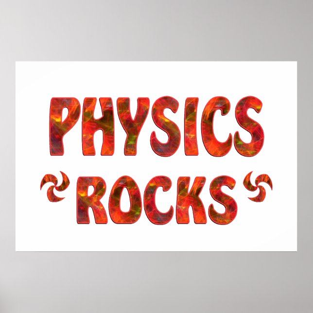 PÔSTER FÍSICA ROCKS (Frente)