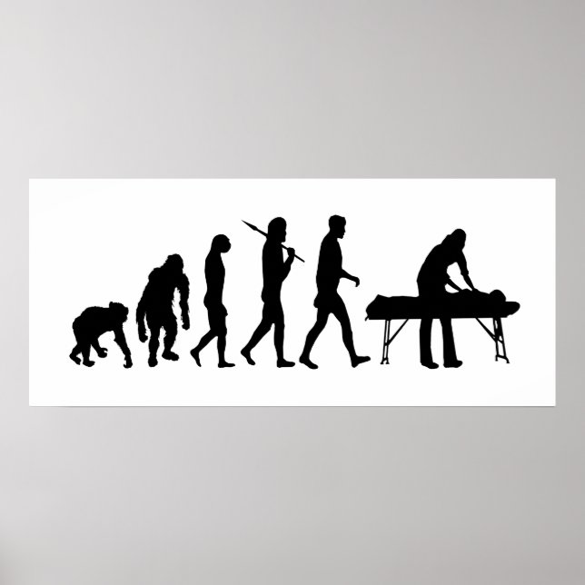 Pôster Fisioterapia Medicina desportiva Terapia Física (Frente)