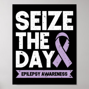 Poster Fita engraçada de conscientização sobre epilepsia
