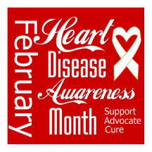 Fita Mês de Sensibilização para a Doença Cardíaca
