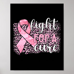 Poster Fita Rosa de Consciência da Mama do cancer