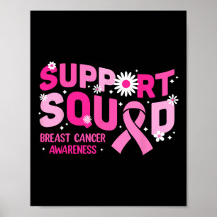 Poster Fita Rosa de Consciência do Cancer de Mama de Supo