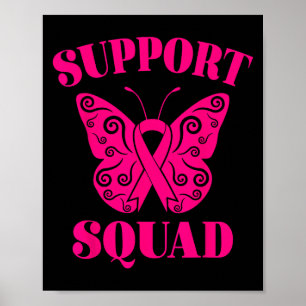 Poster Fita Rosa de Consciência do Cancer de Mama de Supo