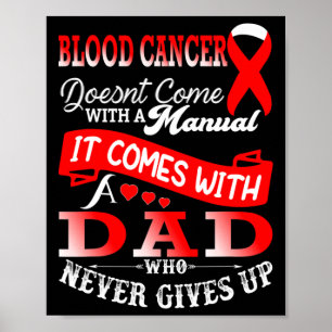 Poster Fita Vermelha do Pai do Papai de Conscientização d
