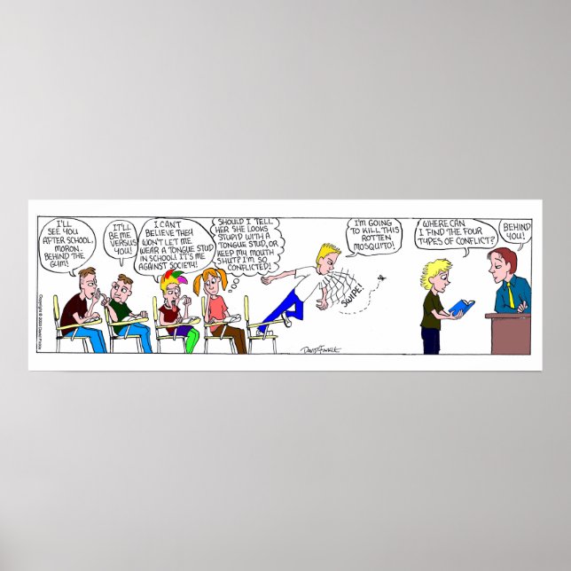 Pôster Fitz Conflict Strip (Frente)