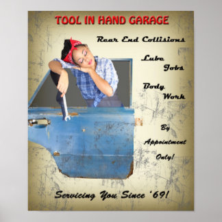 Poster Fixar Garagem