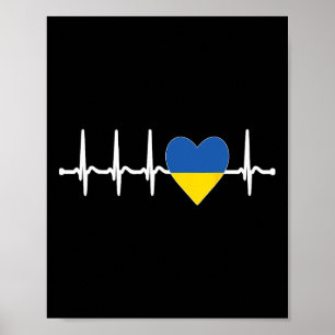 Poster Fixe Kiev Ucrânia - Suporte Patriótico Ucraniano