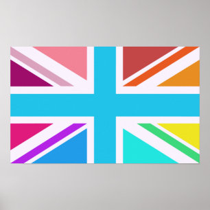 Poster Flag/Jack Design - Multicolor