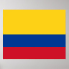Poster Flag of Colombia