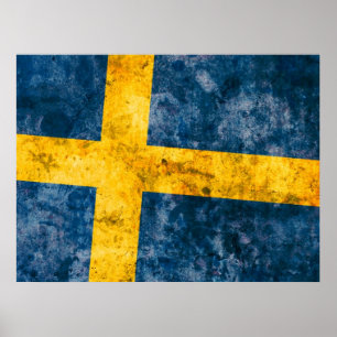 Pôster Flag of Sweden