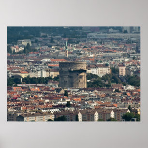 Poster Flakturm Augarten