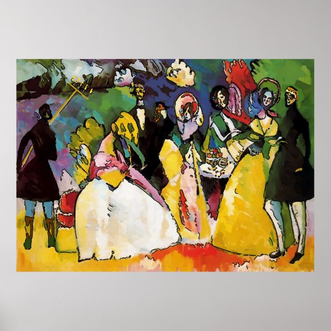 Pôster Flambeau no partido Mardi Gras (Frente)