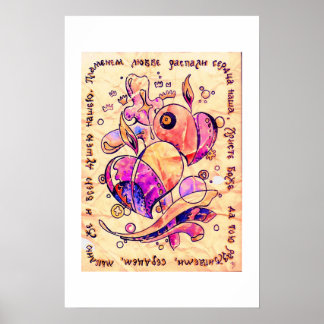 Poster Flame of Love