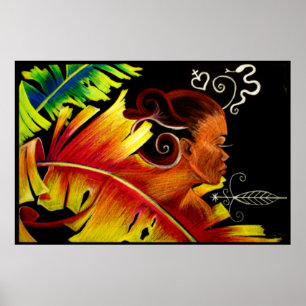 Pôster Flame V Glass