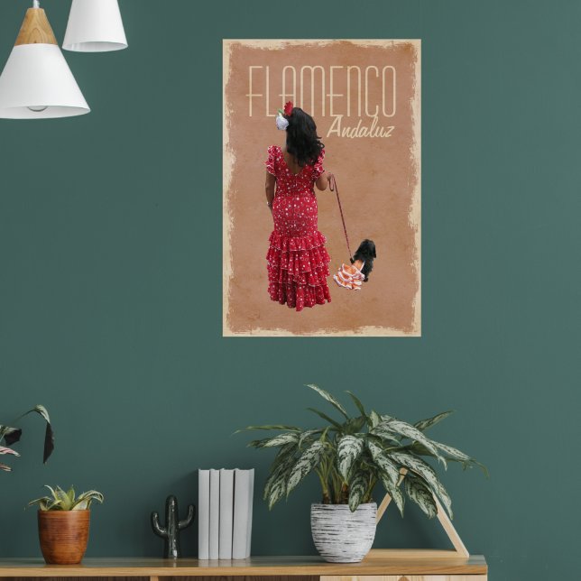 Poster Flamenco Andaluz (Sala de Estar 1)