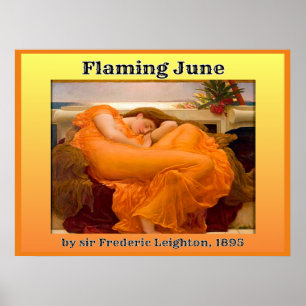 Poster Flaming June