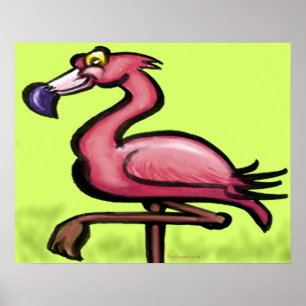 Poster Flamingo