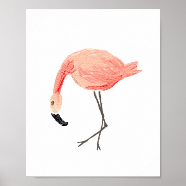 Pôster Flamingo 2 (Frente)