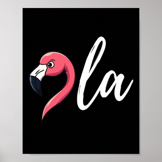 Poster Flamingo Comma La Funny Kamala Harris P (Frente)