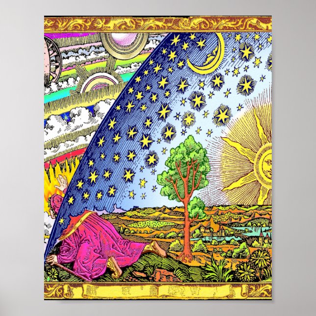 Poster Flammarion Engrave (Frente)