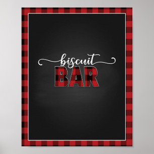 Poster Flanel do Bar Biscoito 8x10