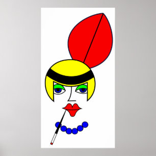 Pôster Flapper - Roaring 20s