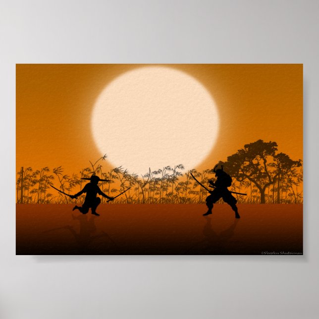 Pôster Flash das lâminas (Frente)