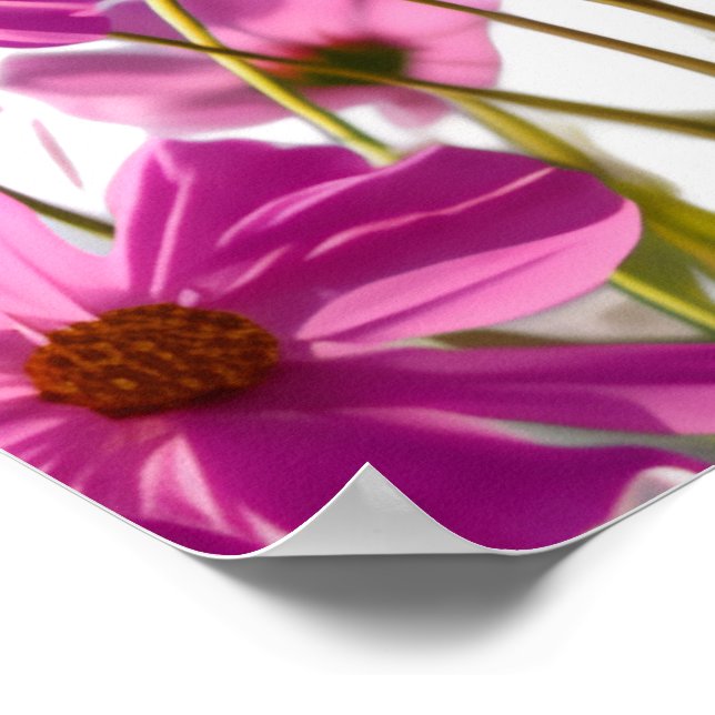 Poster Flat Save The Date Card (Borda)