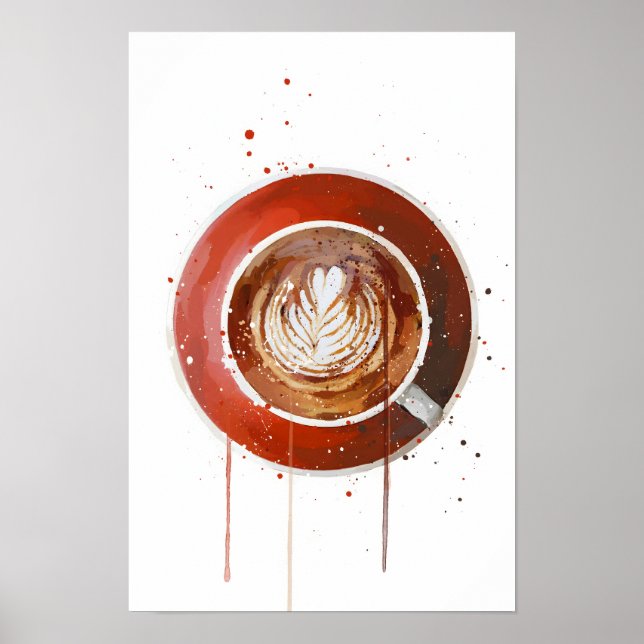 Poster Flat White (Frente)