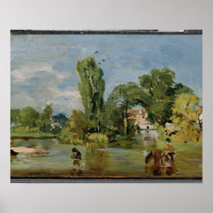 Pôster Flatford Mill, c.1810-11 (petróleo no painel)