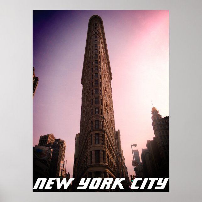 Poster Flatiron New York, NY - Beaux-arts Manhattan (Frente)