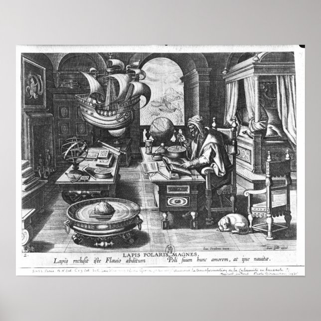 Pôster Flavio Gioia de Amalfi (Frente)