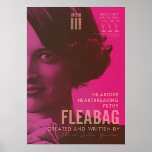 Poster Fleabag Phoebe WallerBridge comédia britânica al